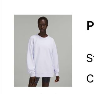 Lululemon Perfectly Oversized Crew
